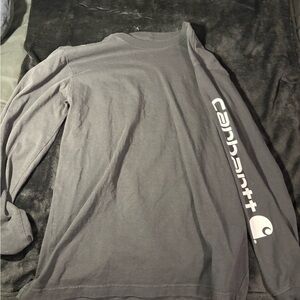 Carhartt Men's Charcoal Long Sleeve Tee